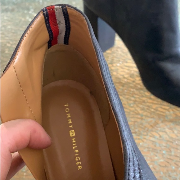 Tommy Hilfiger size 8 ankle boot sandale black - Picture 3 of 5